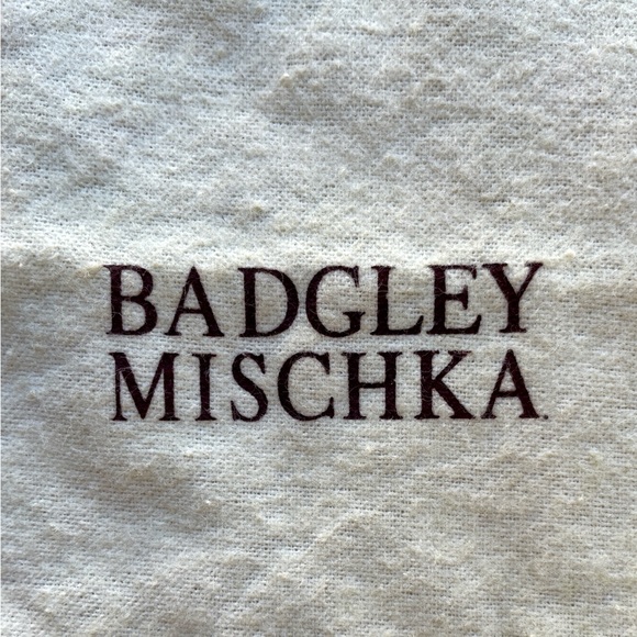 BADGLEY MISCHKA Felt PURSE or Shoes Dust Cover Bag - Picture 2 of 5